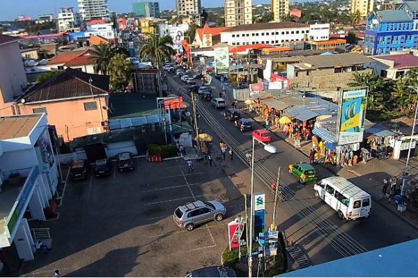 Watch Live Traffic - Oxford Street, Osu Accra.