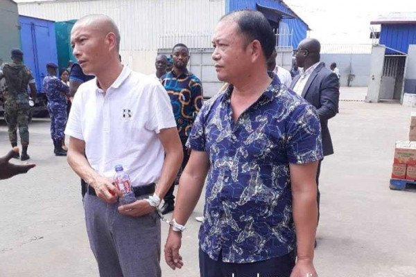 GRA Taskforce arrests two Chinese officials for tax infractions