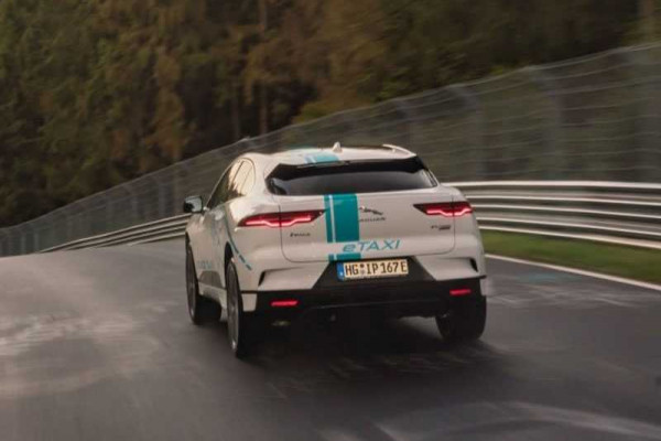 Jaguar I-PACE is the first all-electric Nürburgring Nordschleife Race eTaxi 